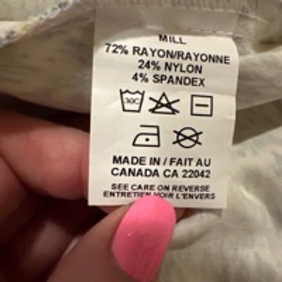 Women's Margaret M Skirt Size L Yellow Black - Picture 6 of 7